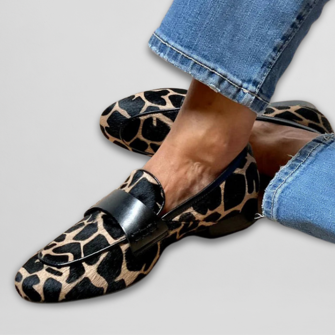 Priszilla | Animal Print Loafer