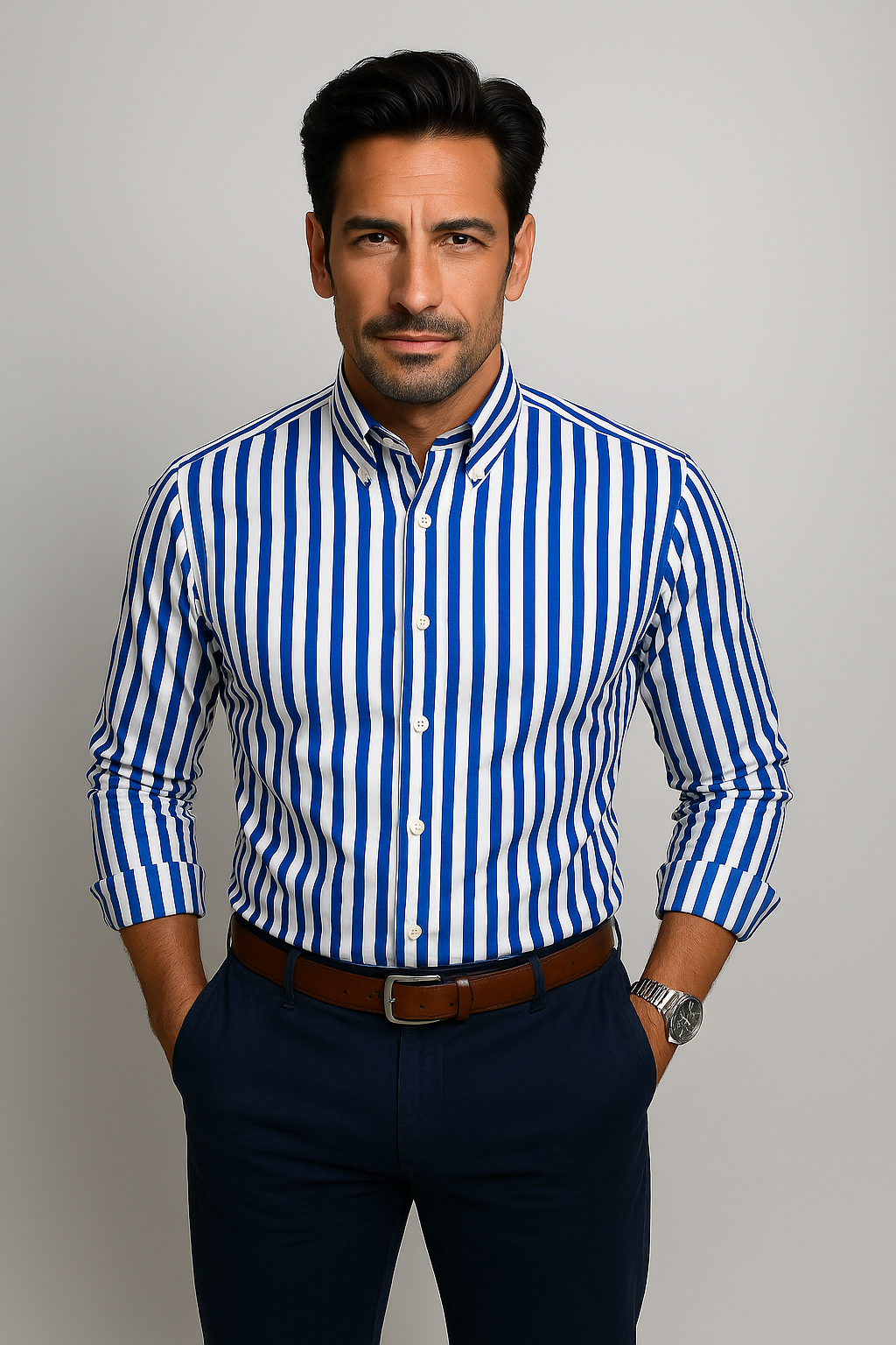 Summer Shirt with Stripes