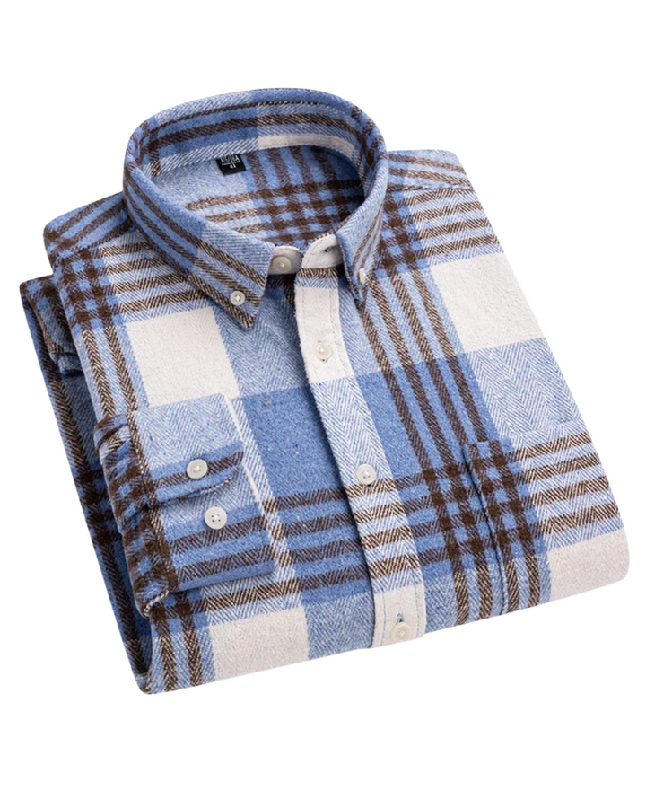 Cotton Plaid Shirt