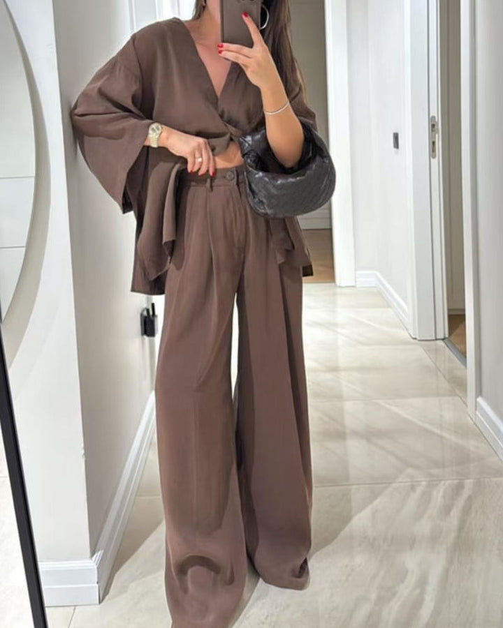 Emma | Casual V-Neck Set