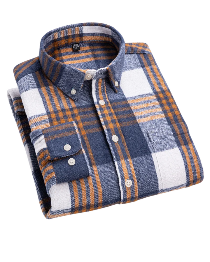 Cotton Plaid Shirt