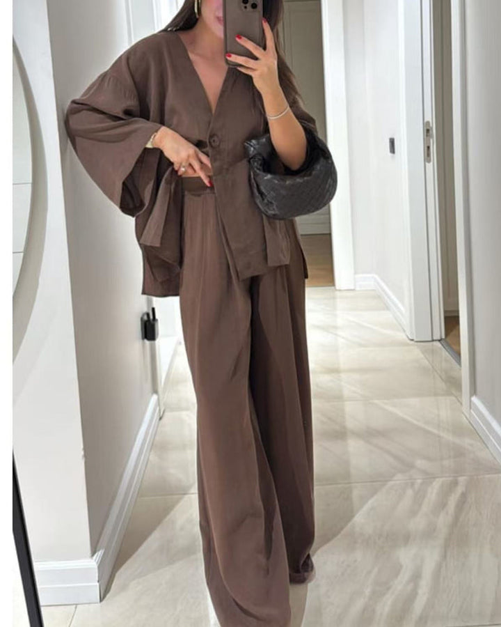 Emma | Casual V-Neck Set