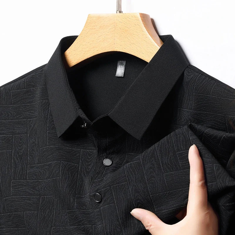 Luxury Polo with Pattern