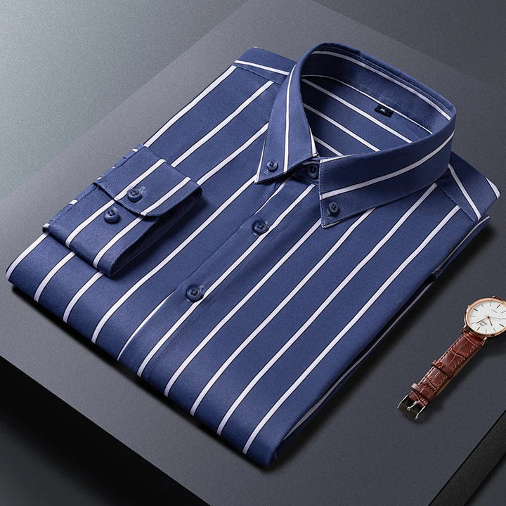 Elegant Striped Men's Shirt