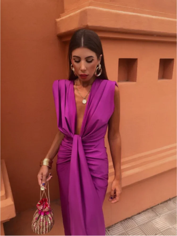 Moriah  | Elegant Pleated Dress