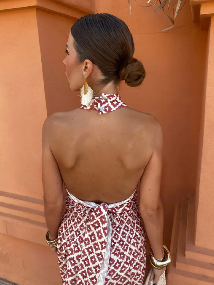 Mickay  | Elegant Off-Shoulder Midi Dress