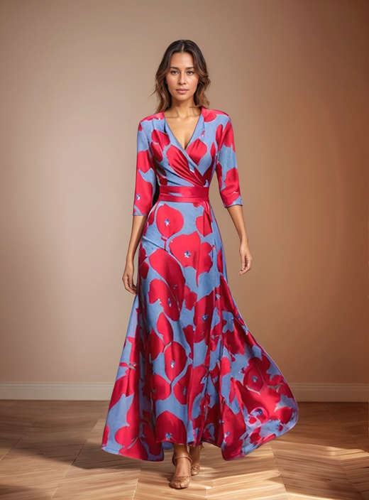 Quendolin | Dress with floral print