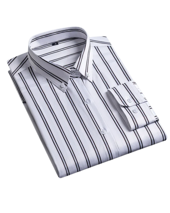 Elegant Striped Men's Shirt
