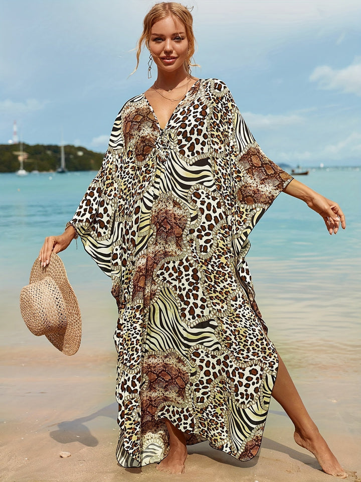 Tropical Bamboo Fiber Dress