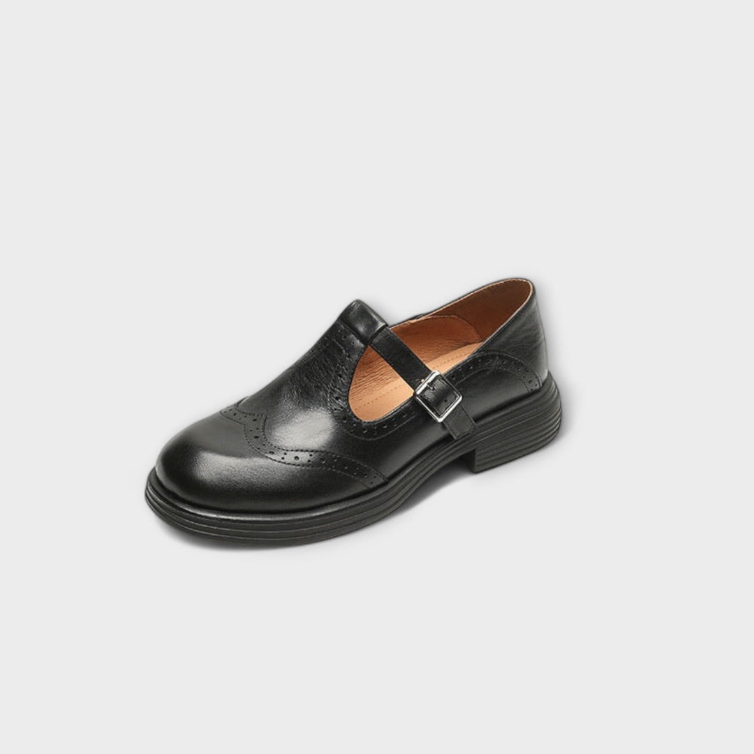 Janine | Leather Mary Jane Shoes