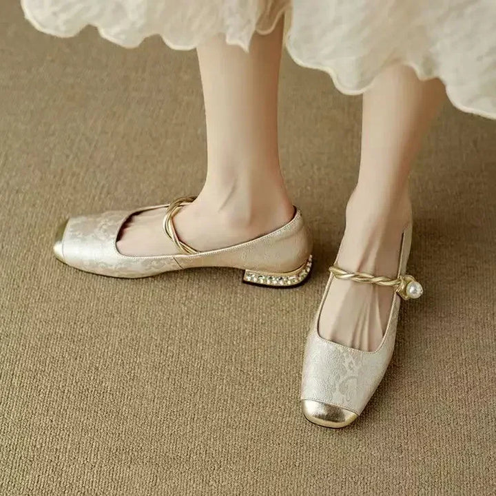 MARENNA | ELEGANT FLAT SHOES WITH A VINTAGE LOOK