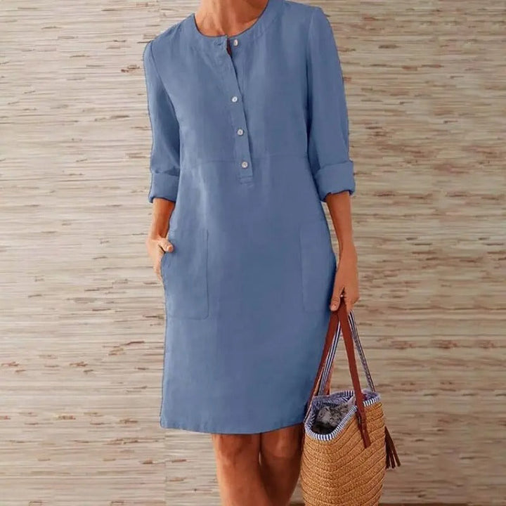 Lena | Knit Dress with Long Sleeves