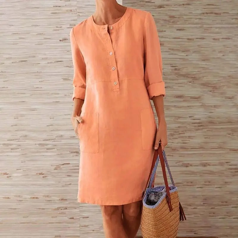 Lena | Knit Dress with Long Sleeves