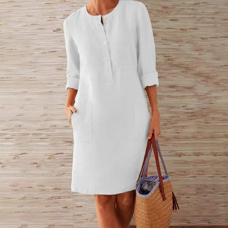 Lena | Knit Dress with Long Sleeves
