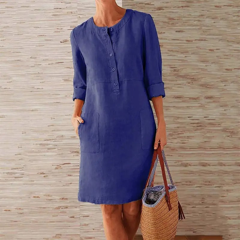 Lena | Knit Dress with Long Sleeves